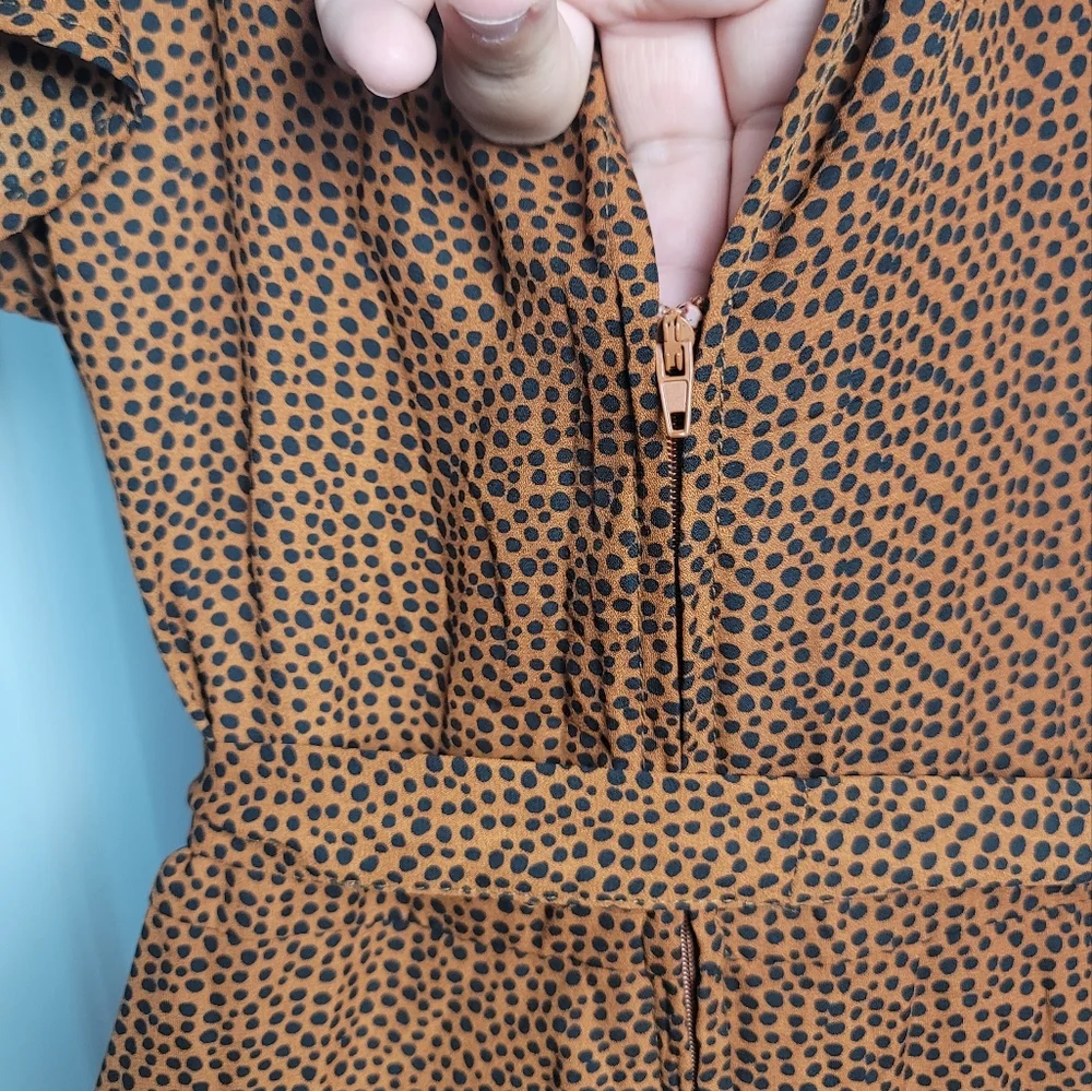 NWT - Blue Rain from Francesca's Leopard Dress - Picture 8 of 13
